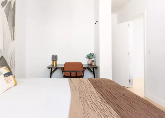 Habitación en piso compartido de 2 habitaciones en alquiler en La Bresca en Málaga