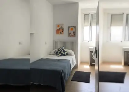 Habitación en piso compartido de 4 habitaciones en alquiler en San Rafael, Málaga. en Málaga