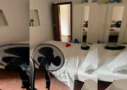Habitación en un piso compartido de 5 habitaciones en Murcia, con algunos gastos incluidos. en Murcia