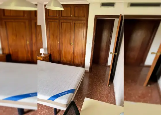 Habitación en un piso compartido de 5 habitaciones en Murcia, con algunos gastos incluidos.